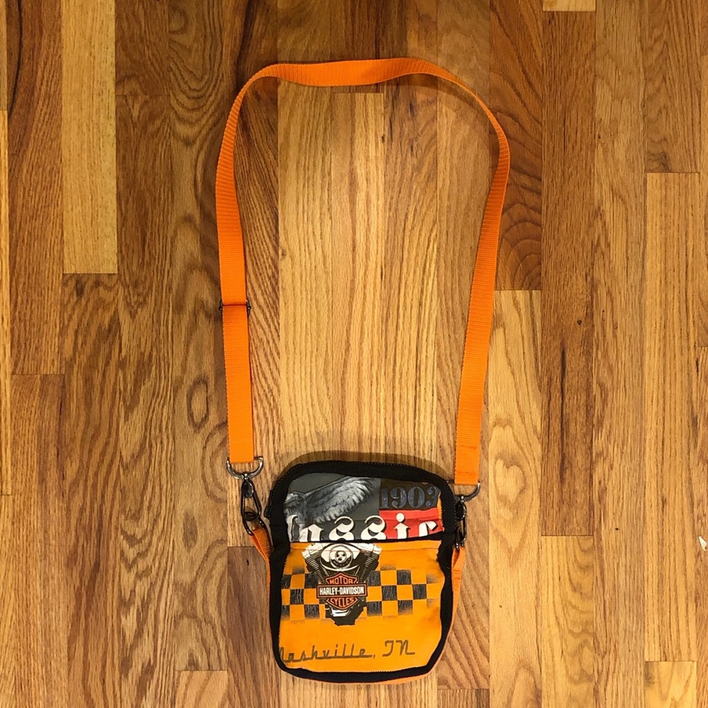 Custom made Harley Davidson Levi’s Bag!